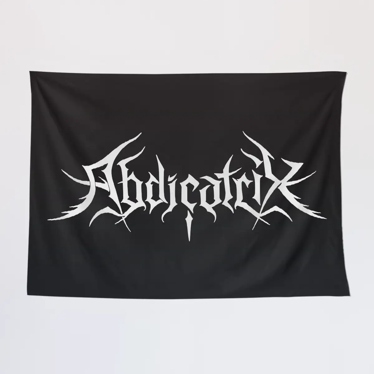 Abdicatrix Wall Tapestry, Abdicatrix Logo Tapestry Wall Poster