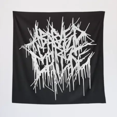 Aborted Christ Childe Wall Tapestry, Aborted Christ Childe Logo Tapestry Wall Poster
