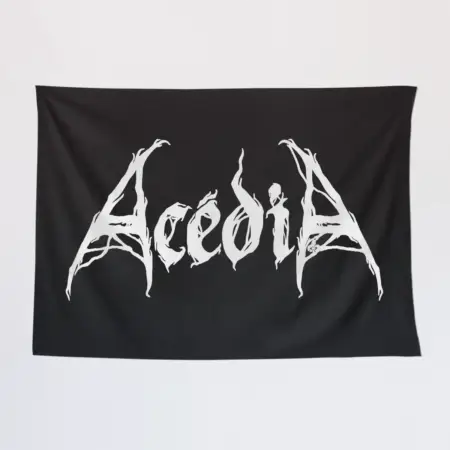 Acédia Wall Tapestry, Acédia Logo Tapestry Wall Poster