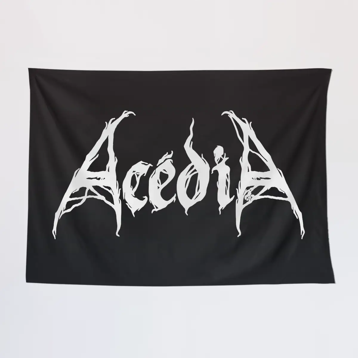 Acédia Wall Tapestry, Acédia Logo Tapestry Wall Poster