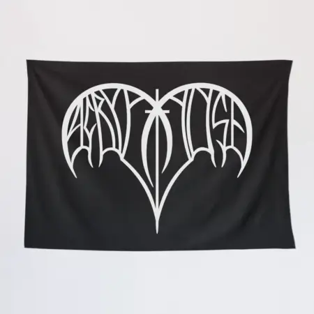 Acryptylyse Wall Tapestry, Acryptylyse Logo Tapestry Wall Poster