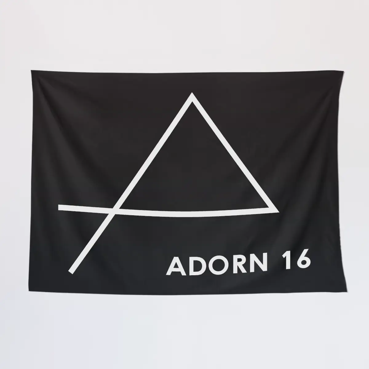 Adorn 16 Wall Tapestry, Adorn 16 Logo Tapestry Wall Poster