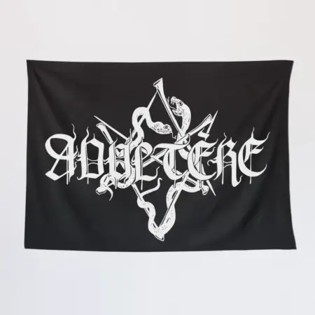 Adultère Wall Tapestry, Adultère Logo Tapestry Wall Poster