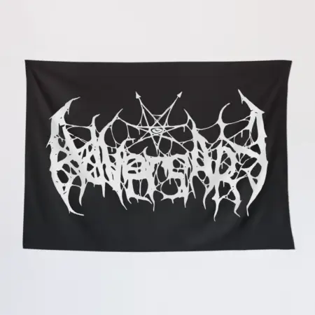 Adversary Wall Tapestry, Adversary Logo Flag Tapestry Wall Poster