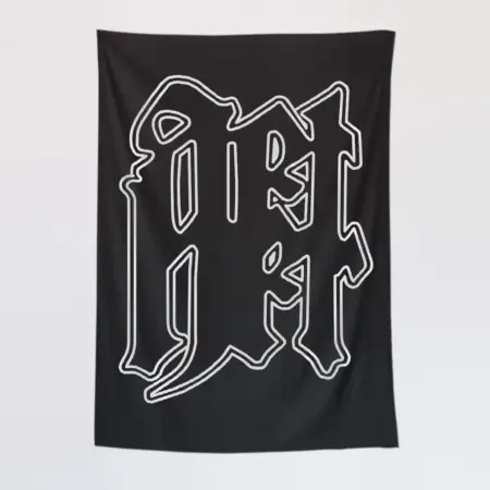 Aether Wall Tapestry, Aether Logo Flag Tapestry Wall Poster