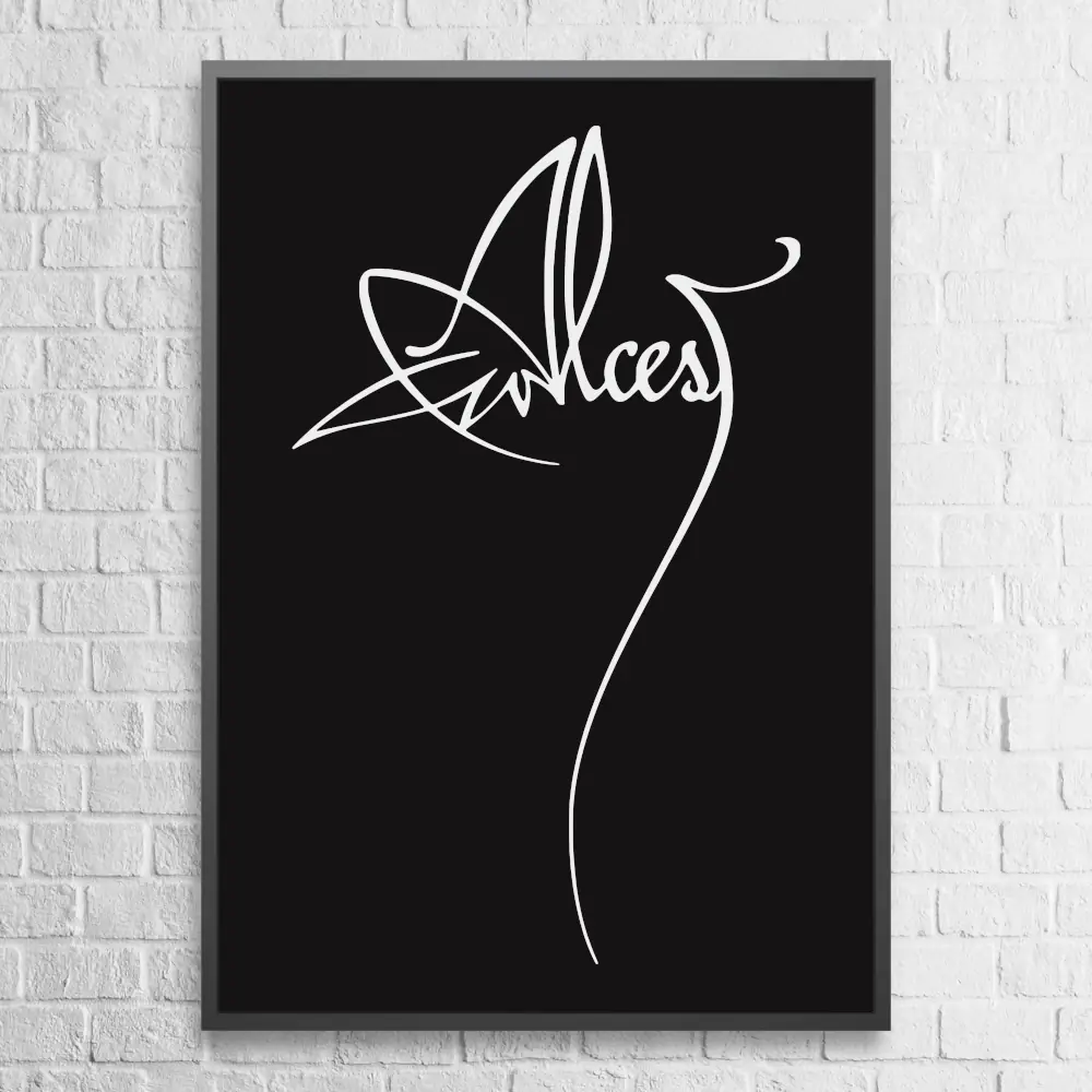 Alcest Poster, Alcest Logo Wall Poster
