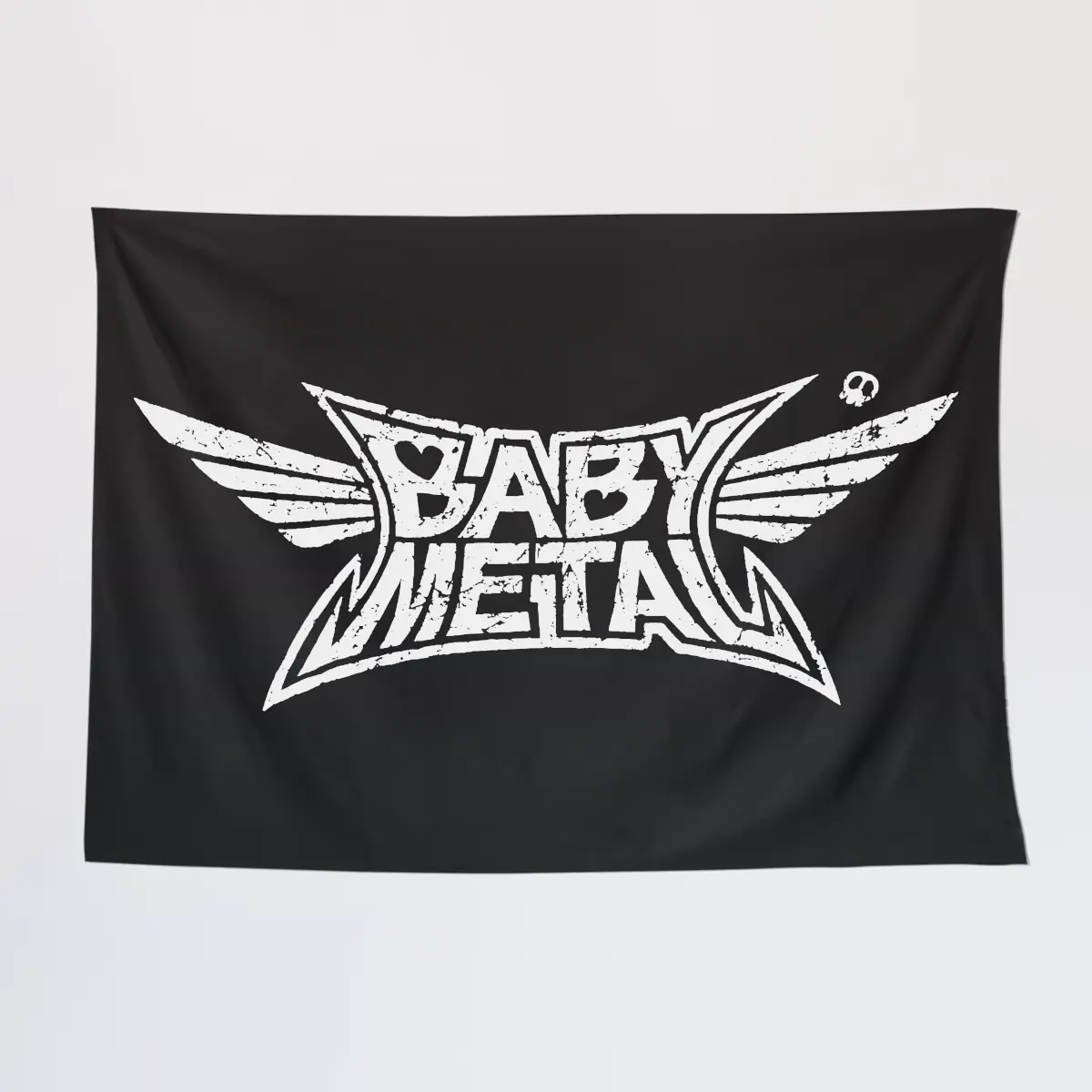 Babymetal Tapestry, Baby Metal Logo Tapestry Wall Poster