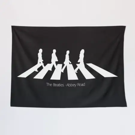 Beatles Wall Tapestry, Abbey Road Tapestry Wall Poster