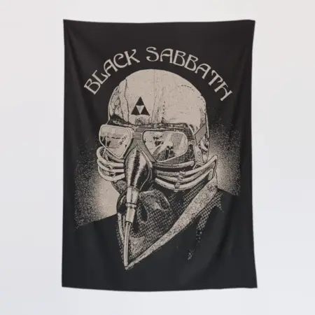Black Sabbath Wall Tapestry, Never Say Die! Tapestry Wall Poster