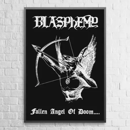 Blasphemy Poster, Blasphemy Fallen Angel of Doom Wall Poster