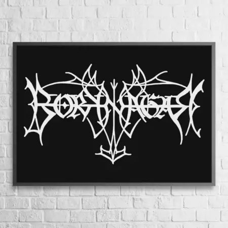 Borknagar Poster, Borknagar Logo Wall Poster