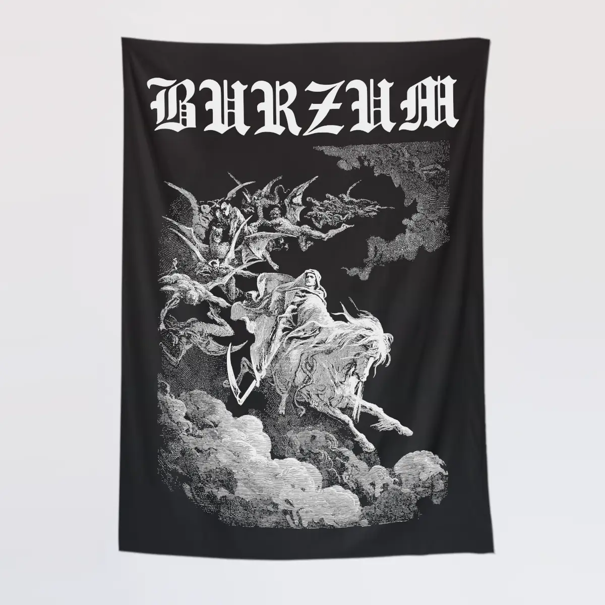 Burzum Tapestry, Burzum Artwork Tapestry Wall Poster