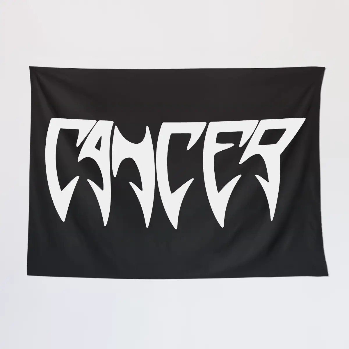 Cancer Tapestry, Cancer Logo Tapestry Wall Poster