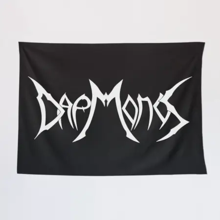 Daemonos Wall Tapestry, Daemonos Logo Tapestry Wall Poster