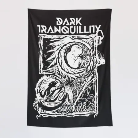 Dark Tranquillity Tapestry, Dark Tranquillity Artwork Tapestry Wall Poster