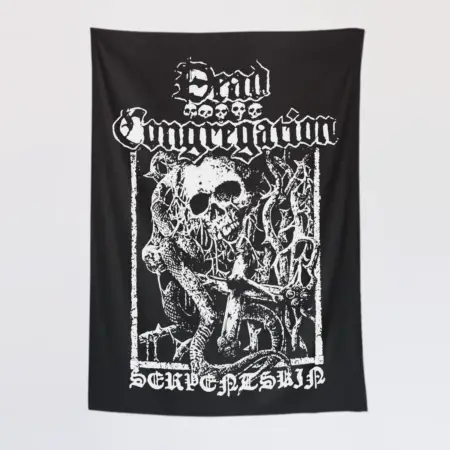 Dead Congregation Tapestry, Dead Congregation Serpentskin Tapestry Wall Poster