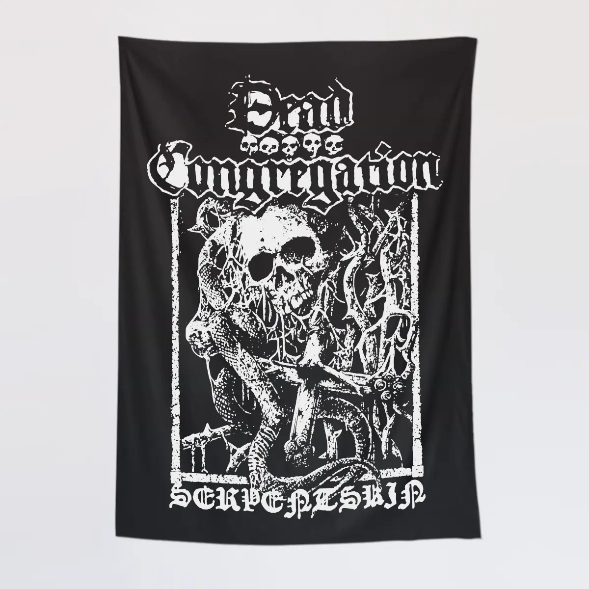 Dead Congregation Tapestry, Dead Congregation Serpentskin Tapestry Wall Poster