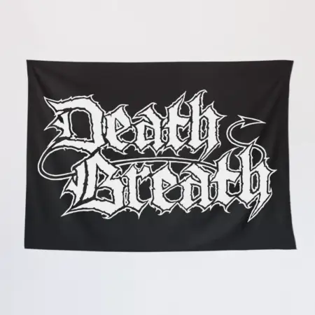 Death Breath Tapestry, Death Breath Logo Tapestry Wall Poster