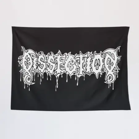 Dissection Tapestry, Dissection Logo Tapestry Wall Poster