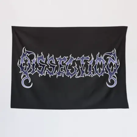 Dissection Wall Tapestry, Dissection Logo Tapestry Wall Poster