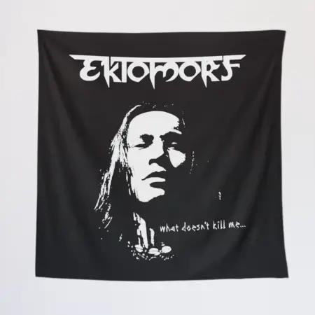 Ektomorf Wall Tapestry, Ektomorf What doesnt Kill Me Tapestry Wall Poster