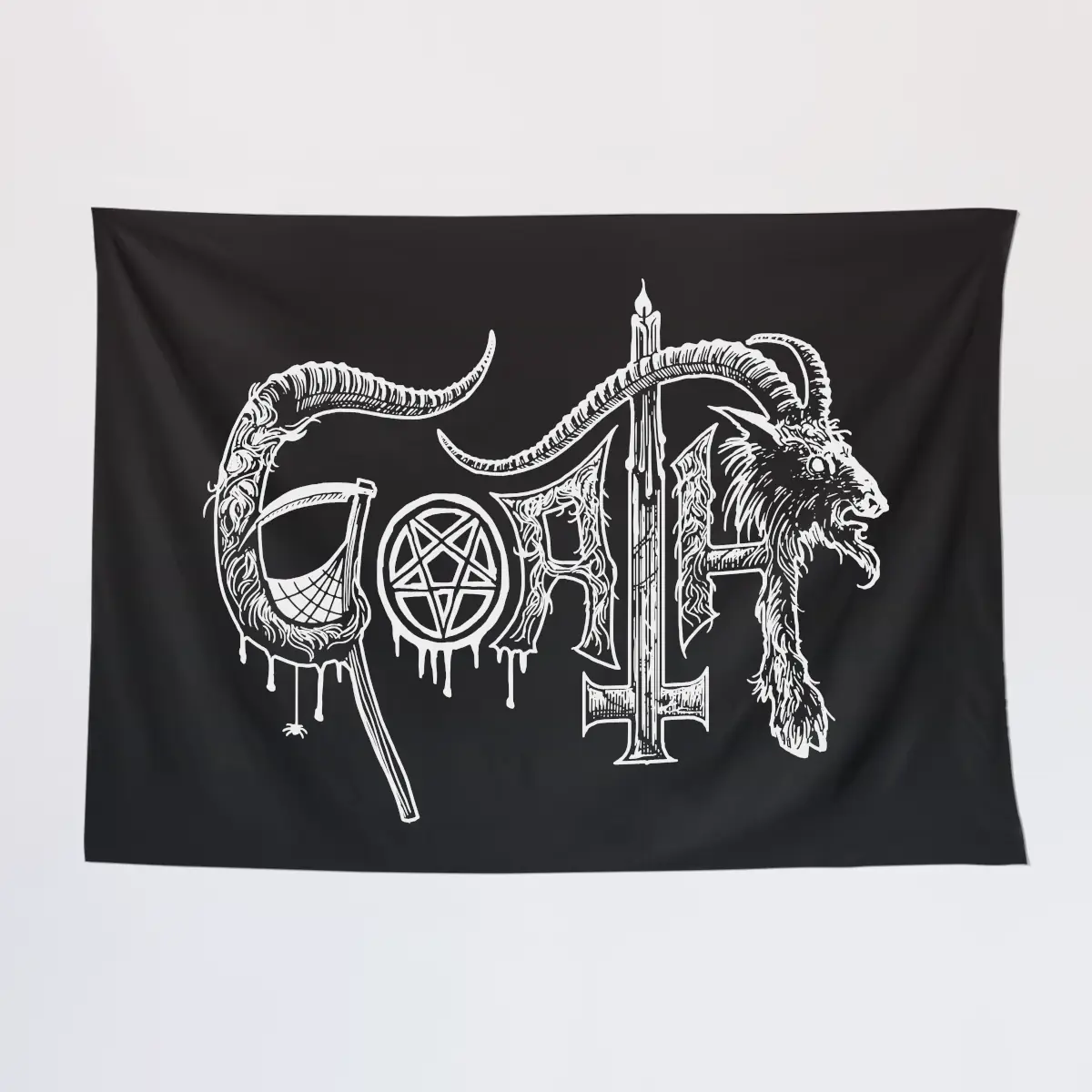 Goath Tapestry, Goath Logo Tapestry Wall Poster