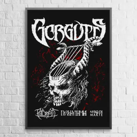 Gorguts Poster, Gorguts Concert Wall Poster