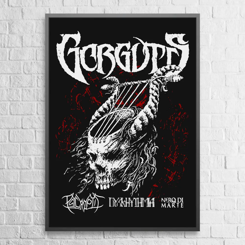 Gorguts Poster, Gorguts Concert Wall Poster