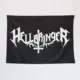 Hellbringer Wall Tapestry, Hellbringer Logo Tapestry Wall Poster