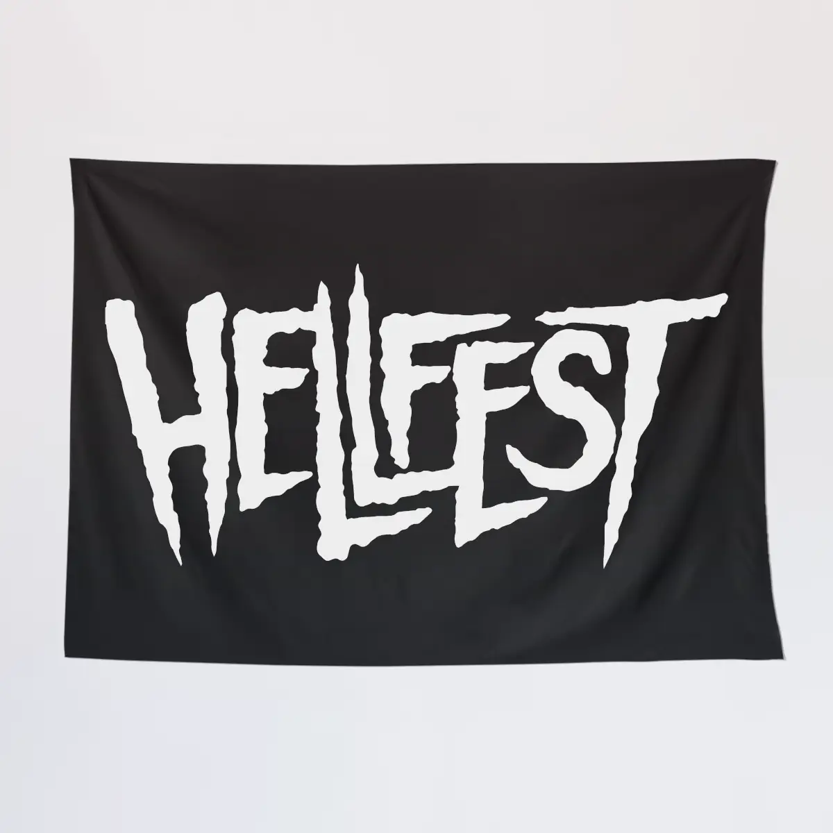 Hellfest Wall Tapestry, Hellfest Logo Tapestry Wall Poster