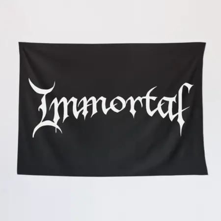 Immortal Tapestry, Immortal Logo Tapestry Wall Poster