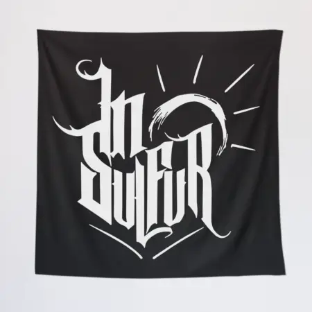 In Sulfur Wall Tapestry, In Sulfur Logo Tapestry Wall Poster