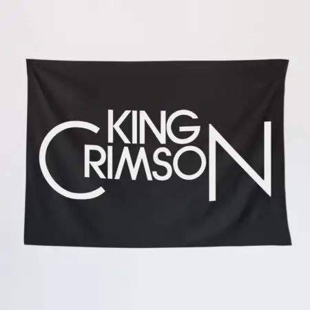 King Crimson Wall Tapestry, King Crimson Logo Tapestry Wall Poster