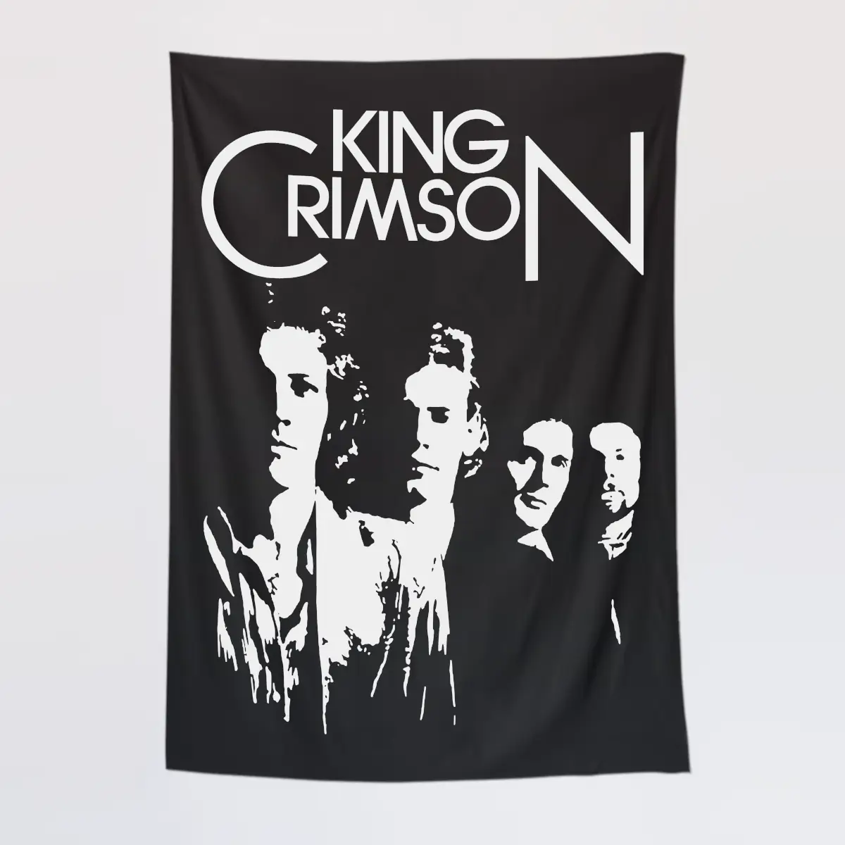 King Crimson Wall Tapestry, King Crimson Tour Tapestry Wall Poster