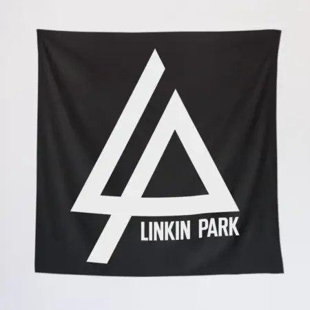 Linkin Park Tapestry, Linkin Park Logo Tapestry Wall Poster