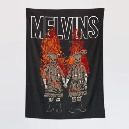 Melvins Wall Tapestry, Melvins Twins of Evil Tapestry Wall Poster