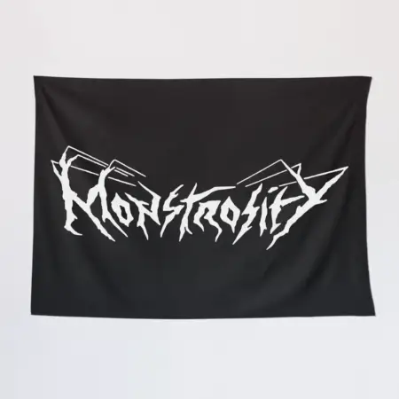 Monstrosity Tapestry, Monstrosity Logo Tapestry Wall Poster