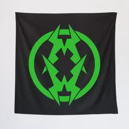 Municipal Waste Wall Tapestry, Municipal Waste Logo Tapestry Wall Poster