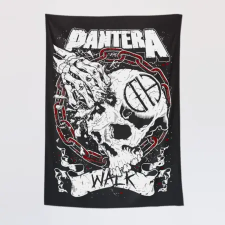 Pantera Tapestry, Pantera Walk Tapestry Wall Poster