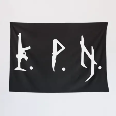 Peste Noire Wall Tapestry, Peste Noire KPN Tapestry Wall Poster