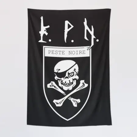 Peste Noire Wall Tapestry, Peste Noire KPN Tapestry Wall Poster