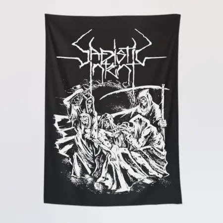 Sadistic Intent Tapestry, Sadistic Intent European Tour Tapestry Wall Poster