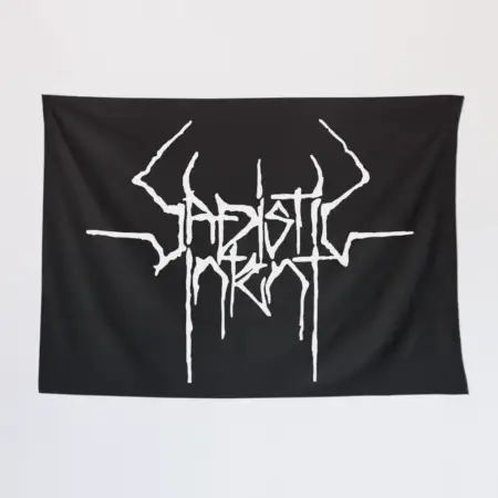 Sadistic Intent Tapestry, Sadistic Intent Logo Tapestry Wall Poster