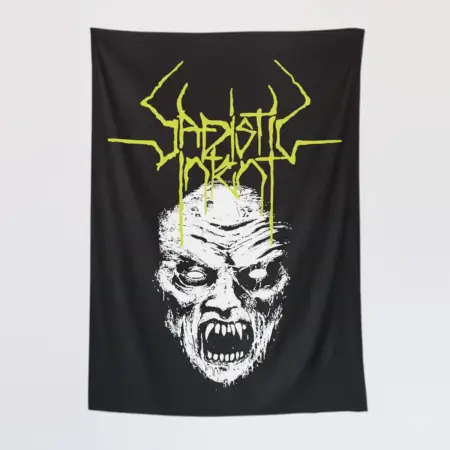 Sadistic Intent Wall Tapestry, Sadistic Intent Resurrection Tapestry Wall Poster