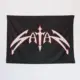 Satan Wall Tapestry, Satan Logo Tapestry Wall Poster