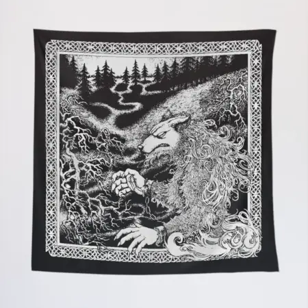 Satanic Warmaster Wall Tapestry, Satanic Warmaster Nachzeher Tapestry Wall Poster