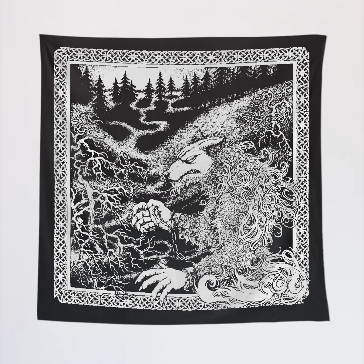 Satanic Warmaster Wall Tapestry, Satanic Warmaster Nachzeher Tapestry Wall Poster