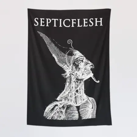 Septicflesh Tapestry, Septicflesh Communion Tapestry Wall Poster