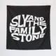 Sly and the Family Stone Wall Tapestry, Sly and the Family Stone Logo Tapestry Wall Poster