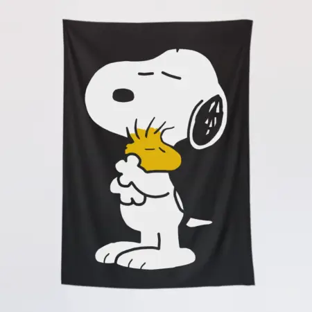 Snoopy Wall Tapestry, Snoopy Peanuts Tapestry Wall Poster